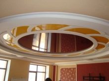 Потолок из гипсокартона своими руками