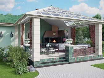 Веранда пристроенная к дому